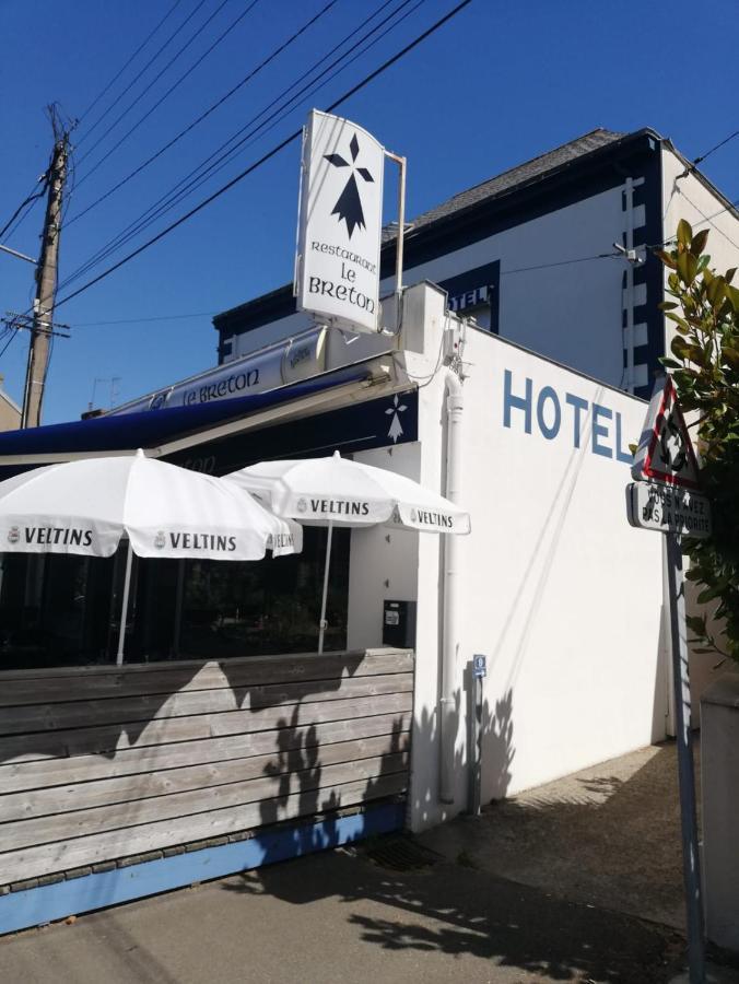 Le Breton Hotel Basse-Indre Bagian luar foto